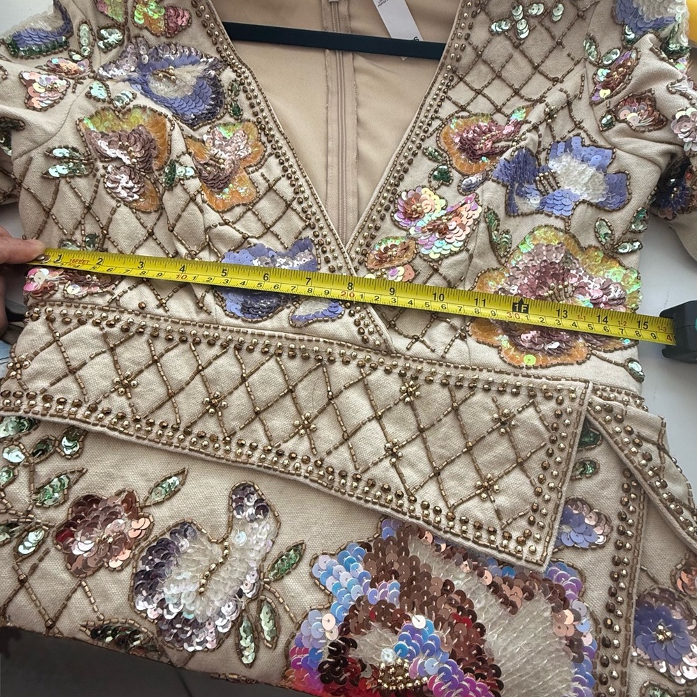 ASOS Multicolor Embellished Prom Dress - Picture 5 of 6